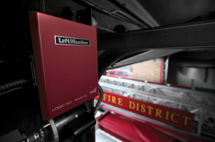 LiftMaster operator at a fire department