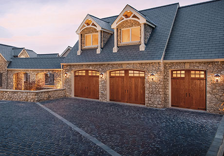 canyon ridge wooden garage doors
