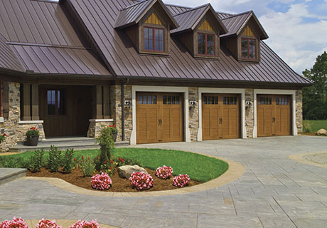 canyon ridge wooden garage doors