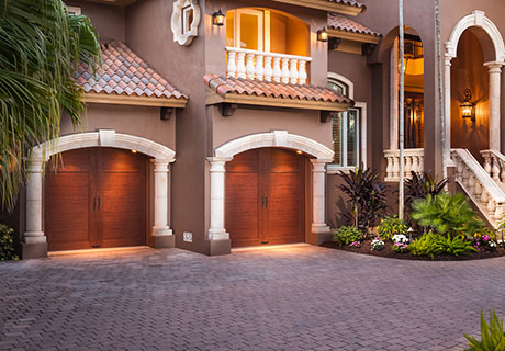 canyon ridge wooden garage doors