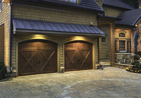 reserve wooden garage doors