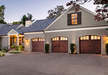 reserve wooden garage doors