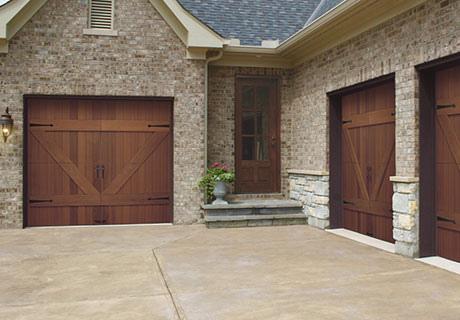 reserve wooden garage doors