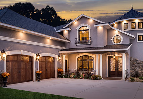 canyon ridge wooden garage door