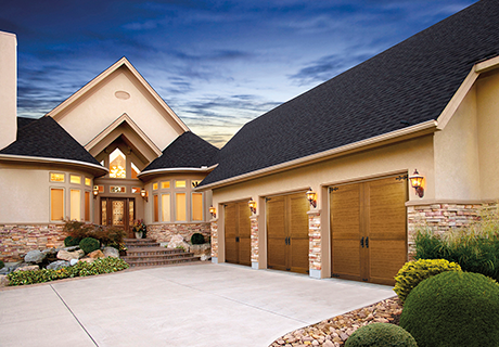 canyon ridge wooden garage doors