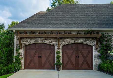 canyon ridge wooden garage door