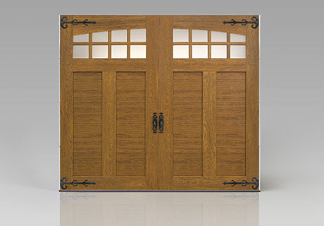 canyon ridge wooden garage door